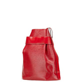 ルイ ヴィトン エピ サックデポールGM ショルダーバッグ M80197 カスティリアンレッド レザー レディース LOUIS VUITTON 【中古】